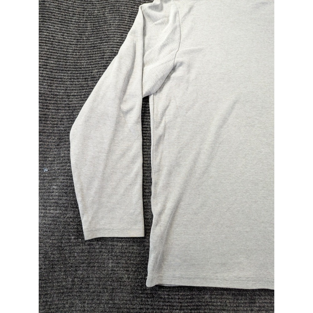 Skechers GoWalk Shirt Mens XL Gray Cotton Embroidered Logo Long Sleeve Crewneck - Picture 12 of 16